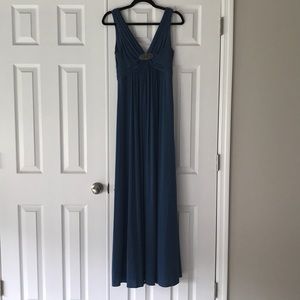 BCBG MaxAzria Blue Gown